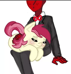 Size: 730x754 | Tagged: 8chan, artist:anonymous, derpibooru import, oc, oc:anon, /pone/, roseluck, safe