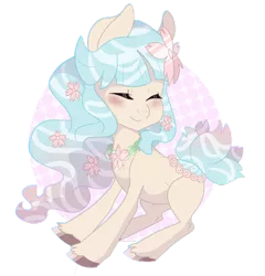 Size: 800x834 | Tagged: safe, artist:rannarbananar, derpibooru import, oc, oc:river blossoms, unofficial characters only, original species, pond pony, solo