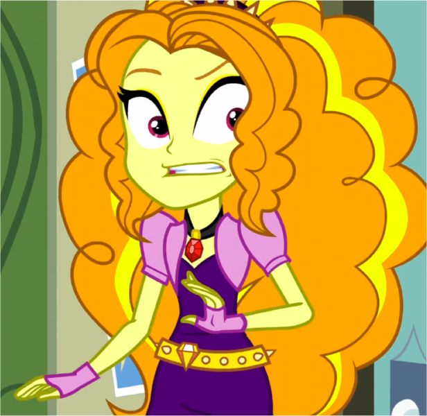 Size: 850x828 | Tagged: safe, derpibooru import, screencap, adagio dazzle, equestria girls, rainbow rocks, gritted teeth, jewelry, pendant, scared, solo, wide eyes