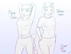 Size: 2100x1600 | Tagged: anthro, armpits, artist:shatterfrost, derpibooru import, oc, safe, unofficial characters only