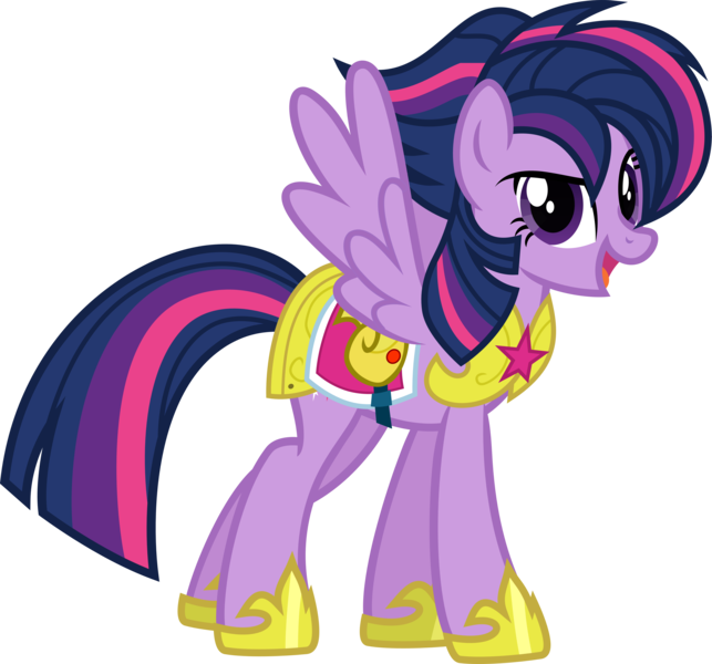 Size: 5786x5398 | Tagged: safe, artist:osipush, derpibooru import, twilight sparkle, pegasus, pony, absurd resolution, alternate gender counterpart, alternate hairstyle, alternate universe, armor, female, mare, pegasus twilight sparkle, punklight sparkle, race swap, royal guard, simple background, solo, spread wings, transparent background, vector, wings