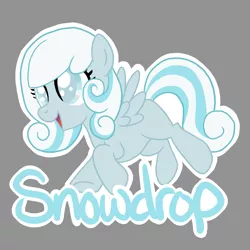 Size: 6000x6000 | Tagged: safe, artist:velocityraptor, derpibooru import, oc, oc:snowdrop, unofficial characters only, pegasus, pony, absurd resolution, solo