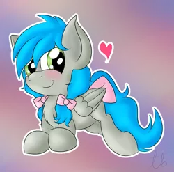 Size: 1733x1711 | Tagged: artist:laptopbrony, bow, crossed arms, cute, derpibooru import, looking at you, oc, oc:darcy sinclair, safe, solo, unofficial characters only