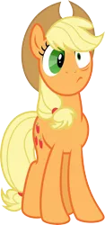 Size: 2386x5084 | Tagged: safe, artist:osipush, derpibooru import, applejack, earth pony, pony, alternate gender counterpart, simple background, solo, transparent background, vector