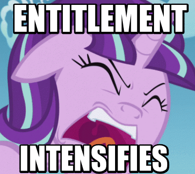 Size: 400x356 | Tagged: safe, derpibooru import, screencap, starlight glimmer, the cutie re-mark, angry, animated, cloudsdale, entitlement, eyes closed, floppy ears, image macro, meme, open mouth, rage, reaction image, screaming, shaking, solo, tongue out, uvula, vibrating, x intensifies