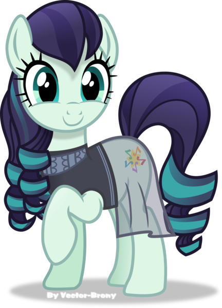 Size: 1024x1421 | Tagged: artist:vector-brony, coloratura, cute, derpibooru import, raised hoof, rara, rarabetes, safe, see-through, simple background, smiling, solo, the mane attraction, transparent background, vector