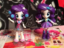 Size: 1024x768 | Tagged: safe, derpibooru import, rarity, equestria girls, clothes, doll, equestria girls minis, irl, nightgown, photo, skirt, toy