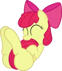 Size: 5179x6000 | Tagged: absurd resolution, adorabloom, apple bloom, artist:an-tonio, artist:slb94, bloom butt, butt, cute, derpibooru import, nom, safe, simple background, solo, tail bite, transparent background, vector, weapons-grade cute