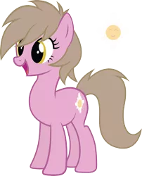 Size: 2158x2674 | Tagged: safe, artist:duskthebatpack, derpibooru import, oc, oc:reppy, unofficial characters only, earth pony, pony, cute, cutie mark, female, happy, mare, open mouth, reppybetes, simple background, smiling, solo, transparent background, vector