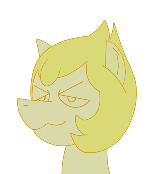 Size: 734x850 | Tagged: artist:combatkaiser, derpibooru import, ponified, safe, simple background, smug, spoilers for another series, steven universe, transparent background, yellow pearl (steven universe)