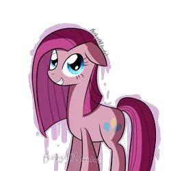 Size: 2000x2000 | Tagged: artist:brashgirl901, derpibooru import, pinkamena diane pie, pinkie pie, safe, solo