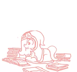 Size: 640x600 | Tagged: safe, artist:ficficponyfic, derpibooru import, oc, oc:emerald jewel, unofficial characters only, colt quest, book, child, cloak, clothes, colt, cyoa, dear joyride, explicit source, femboy, foal, god i love books, hood, i am so alone, male, reading, robe, story included, trap