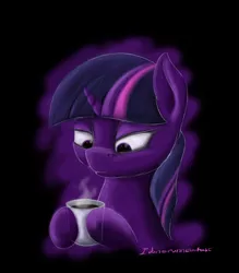 Size: 1024x1170 | Tagged: artist:idontrunntoofast, coffee, derpibooru import, food, safe, solo, twilight sparkle