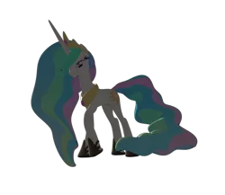 Size: 808x701 | Tagged: safe, artist:sparkyfox, derpibooru import, princess celestia, pony, 3d, daz studio, female, mare, simple background, solo, transparent background