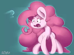 Size: 600x450 | Tagged: 30 minute art challenge, artist:failprofile, derpibooru import, pinkie pie, question mark, safe, solo