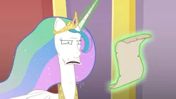 Size: 1366x768 | Tagged: safe, artist:piemations, derpibooru import, princess celestia, friendship is violence, reaction image