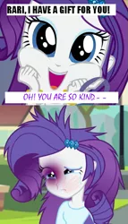 Size: 507x885 | Tagged: semi-grimdark, derpibooru import, edit, rarity, equestria girls, abuse, abuse edit, black eye, edgy, eqg abuse edits, female, raribuse