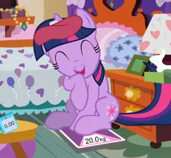 Size: 374x345 | Tagged: derpibooru import, eyes closed, flash game, game, safe, scale, screencap, solo, twilight sparkle