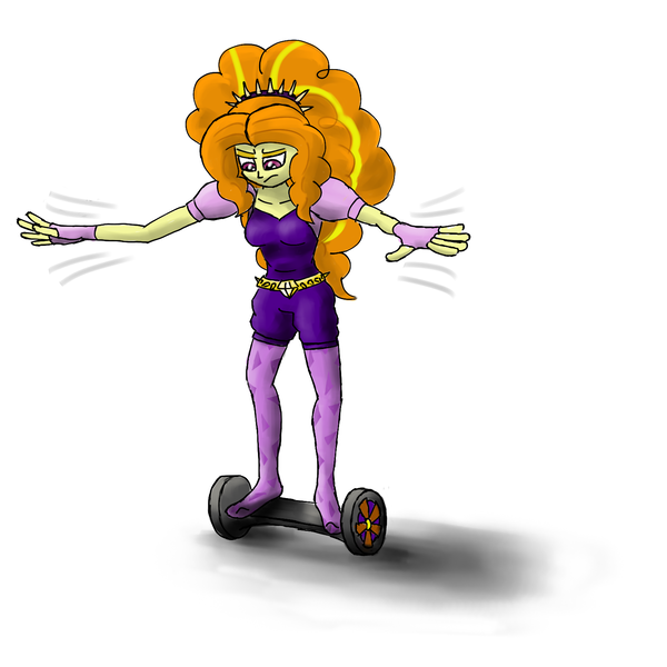 Size: 1536x1536 | Tagged: artist needed, safe, derpibooru import, adagio dazzle, equestria girls, missing shoes, solo, swegway