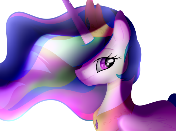 Size: 671x503 | Tagged: artist:twilight7070, derpibooru import, princess celestia, safe, solo