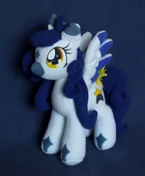 Size: 1234x1494 | Tagged: safe, artist:adamar44, derpibooru import, oc, oc:night starlight, unofficial characters only, pegasus, pony, irl, photo, plushie, solo