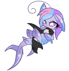 Size: 2500x2594 | Tagged: artist:starlightlore, cute, derpibooru import, lorehoshiko is trying to murder us, oc, oc:nimune, orca, original species, plushie, safe, shark pony, simple background, solo, transparent background, unofficial characters only, whale