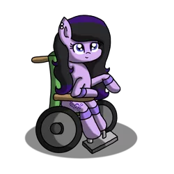Size: 2000x2000 | Tagged: safe, artist:sketchydesign78, derpibooru import, oc, oc:melody shine, unofficial characters only, earth pony, pony, handicapped, simple background, solo, transparent background, wheelchair
