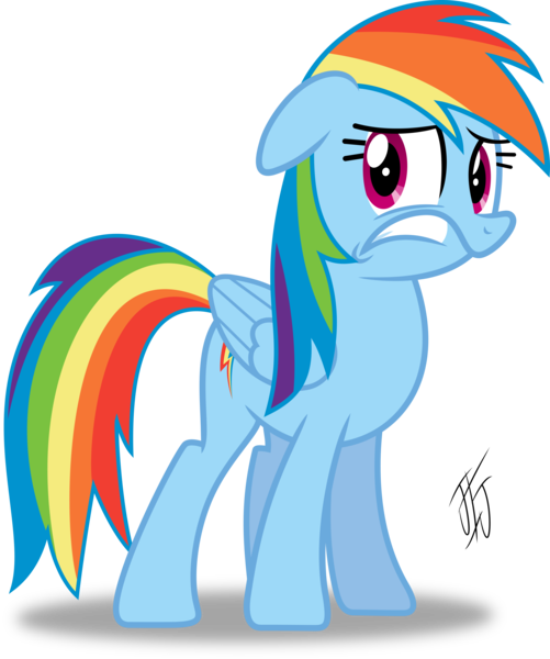 Size: 3000x3595 | Tagged: artist:mlp-scribbles, derpibooru import, rainbow dash, safe, scared, shadow, simple background, solo, transparent background, vector