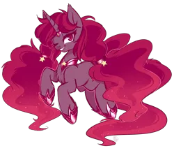 Size: 1280x1120 | Tagged: safe, artist:hawthornss, derpibooru import, oc, oc:nightmare seren, oc:seren, oc:seren song, unofficial characters only, pony, unicorn, armor, fangs, freckles, nightmare, twintails, wink