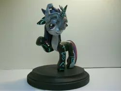 Size: 4320x3240 | Tagged: artist:earthenpony, commission, crossover, derpibooru import, irl, midna, midna sparkle, photo, pun, raised hoof, safe, sculpture, solo, the legend of zelda, the legend of zelda: twilight princess, twilight sparkle