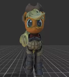 Size: 483x539 | Tagged: 3d, applejack, artist:dreadmaster231, artist:jokootle, artist:ncmares, dead space, derpibooru import, mass effect, pony game, project:silence, safe, solo, sybil