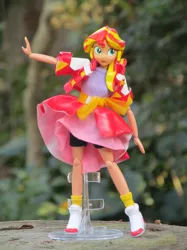 Size: 1280x1707 | Tagged: safe, artist:daisymane, derpibooru import, sunset shimmer, human, equestria girls, clothes, custom, doll, irl, magical sunset-chan, photo, solo, super doll licca-chan, toy, traditional art