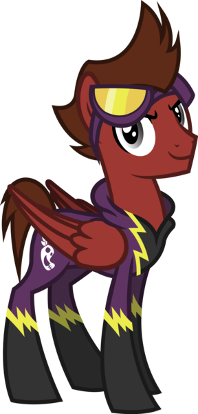 Size: 1212x2528 | Tagged: safe, artist:outlawedtofu, derpibooru import, oc, oc:mach, unofficial characters only, pegasus, pony, fallout equestria: outlaw, clothes, costume, goggles, shadowbolts, shadowbolts costume, simple background, solo, transparent background, uniform, vector