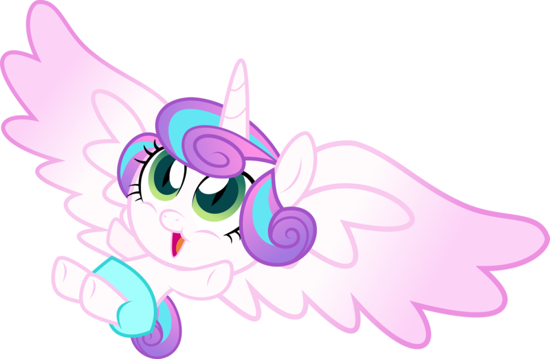 Size: 4500x2940 | Tagged: safe, artist:xebck, derpibooru import, edit, princess flurry heart, alicorn, changeling, pony, spoiler:s06, absurd resolution, baby, baby pony, big horn, cute, diaper, female, filly, foal, large wings, open mouth, simple background, smiling, solo, spread wings, transparent background, vector, wings