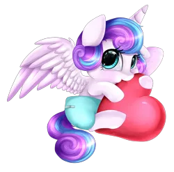 Size: 2034x2009 | Tagged: safe, artist:pridark, derpibooru import, princess flurry heart, queen chrysalis, pony, spoiler:s06, baby, baby alicorn, baby flurry heart, baby pony, cute, diaper, diapered, diapered filly, eye reflection, female, filly, flurrybetes, heart, looking at you, nom, pink diaper, pridark is trying to murder us, reflection, simple background, solo, transparent background, when you see it