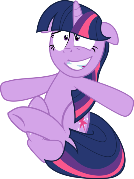 Size: 4486x6000 | Tagged: safe, alternate version, artist:eagle1division, derpibooru import, twilight sparkle, unicorn, absurd resolution, awkward, awkward smile, covering, crossed legs, faic, floppy ears, grin, gritted teeth, inverted mouth, nervous, scared, shrunken pupils, simple background, smiling, solo, transparent background, unicorn twilight, vector