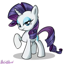 Size: 667x587 | Tagged: safe, artist:nickdallas, derpibooru import, rarity, solo