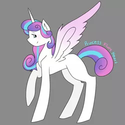 Size: 3600x3600 | Tagged: artist:idoartz, blank flank, derpibooru import, older, princess flurry heart, safe, solo, spoiler:s06