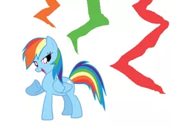 Size: 456x333 | Tagged: artist:pinkiefan1994, derpibooru import, lightning, rainbow dash, safe, solo