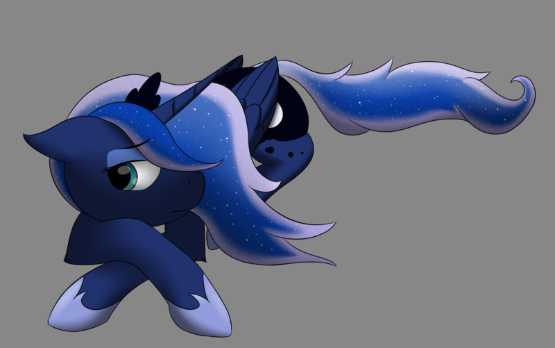 Size: 1321x827 | Tagged: safe, artist:corpselucefer, derpibooru import, princess luna, alicorn, pony, sad, simple background, solo