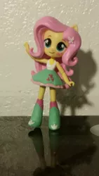 Size: 2988x5312 | Tagged: safe, derpibooru import, fluttershy, equestria girls, clothes, cute, doll, equestria girls minis, figurine, shyabetes, skirt, solo, tanktop, toy