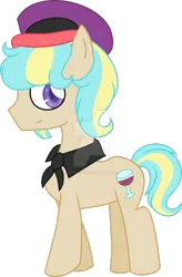 Size: 800x1218 | Tagged: artist:t-aroutachiikun, crack shipping, derpibooru import, oc, oc:trending topic, offspring, parent:coco pommel, parents:trenderpommel, parent:trenderhoof, safe, solo, unofficial characters only, watermark