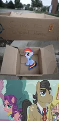 Size: 488x994 | Tagged: dashie meme, derpibooru import, exploitable meme, filthy rich, meme, rainbow dash, safe, spoiled rich