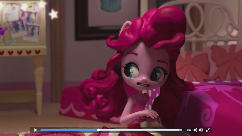 Size: 1366x768 | Tagged: safe, derpibooru import, screencap, pinkie pie, equestria girls, doll, equestria girls minis, toy