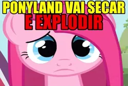 Size: 993x670 | Tagged: colonia contra ataca, derpibooru import, g1, g1 to g4, generation leap, inside joke, pinkie pie, portuguese, safe, translation request, wrong aspect ratio