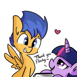 Size: 792x792 | Tagged: safe, artist:tjpones, derpibooru import, flash sentry, twilight sparkle, twilight sparkle (alicorn), alicorn, pony, book, book thief arc, cute, diasentres, female, flashlight, heart, male, mare, shipping, straight, twiabetes