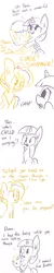 Size: 792x3960 | Tagged: safe, artist:tjpones, derpibooru import, flash sentry, sunset shimmer, twilight sparkle, twilight sparkle (alicorn), oc, oc:booker, alicorn, pony, baby, baby pony, book, book thief arc, clothes, comic, costume, female, flashlight, gasp, hug, implied childbirth, implied kissing, implied pregnancy, lesbian, magical lesbian spawn, male, mare, offspring, ponysuit, shipping, straight, sunsetsparkle, that pony sure does love books, wat, what a twist