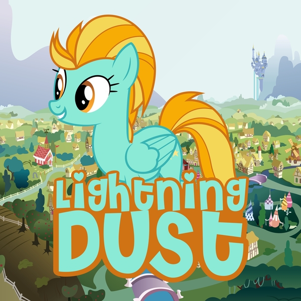 Size: 5000x5000 | Tagged: safe, artist:1nsp1r, derpibooru import, lightning dust, pony, absurd resolution, giant pony, macro, solo