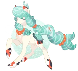 Size: 900x819 | Tagged: artist:rannarbananar, derpibooru import, oc, oc:kaya, original species, pond pony, safe, solo, unofficial characters only