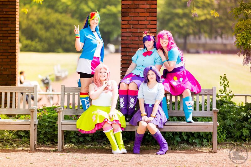 Size: 1920x1280 | Tagged: artist:fairymooncosplay, clothes, cosplay, costume, derpibooru import, equestria girls outfit, fluttershy, human, irl, irl human, photo, pinkie pie, rainbow dash, rarity, safe, twilight sparkle